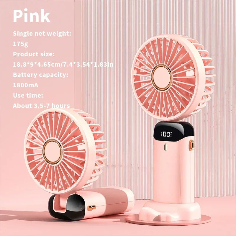 BreezeBolt mini cooling fan